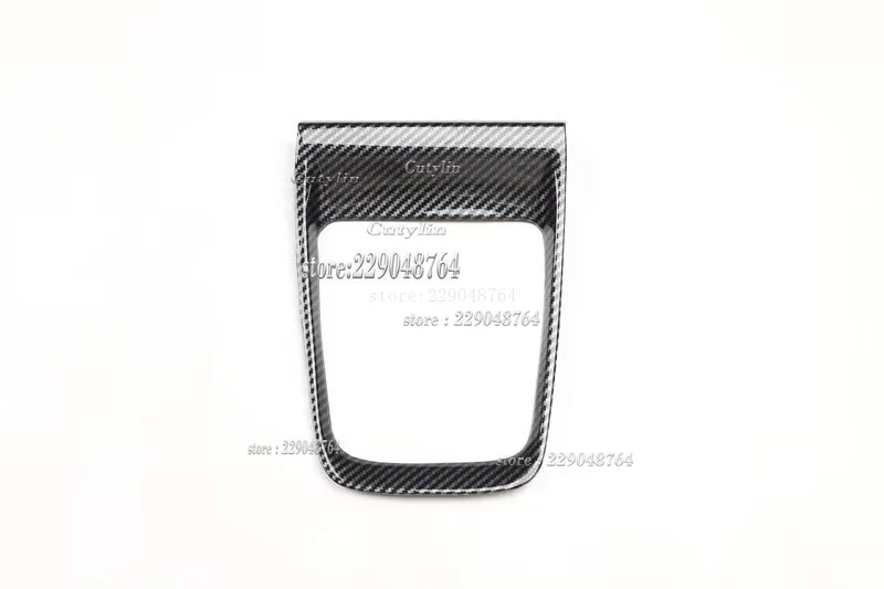 LHD RHD For subaru WRX WRX STi 2014-2019 ABS Carbon Automatic Gear Shift Box Gearbox Handbrake Cover Trim Car Styling - view 2