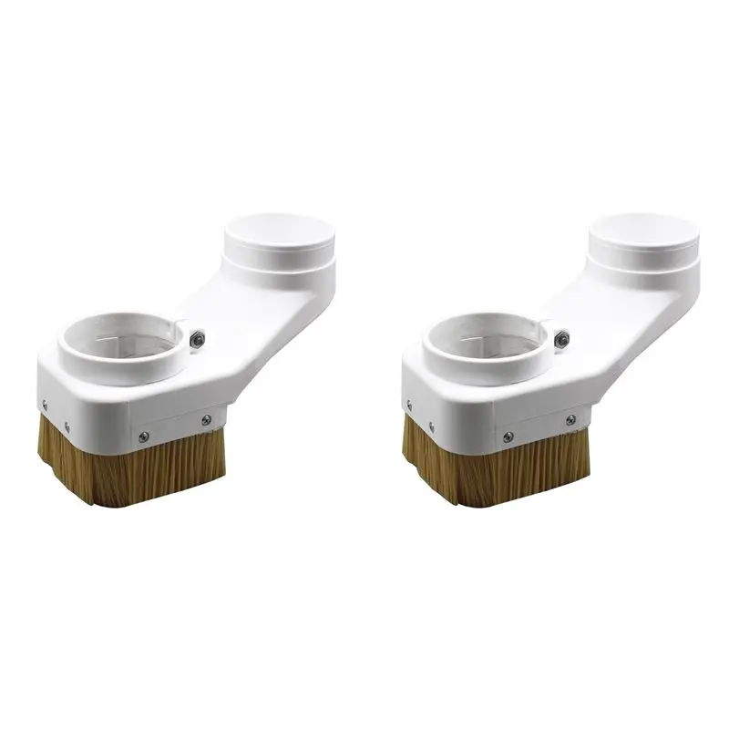 BAAJ-2Pcs 85Mm Engraving Machine Spindle Brush Dustproof Brush Dustcollector CNC Router Engraving Milling Machine