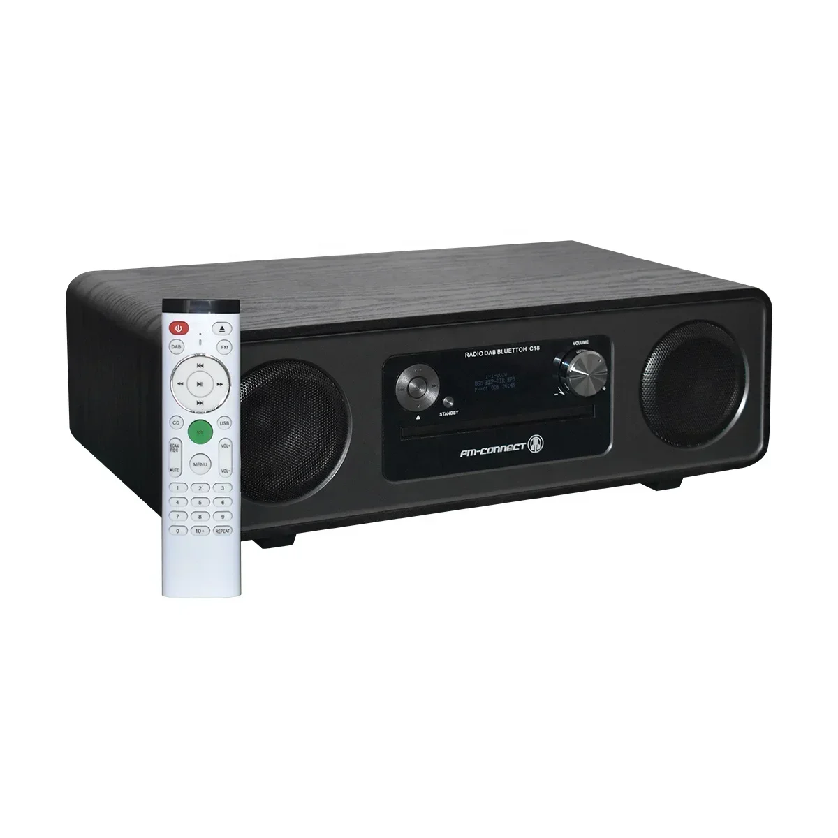 High-End-CD MP3-Musik HiFi-CD-Boombox-Player mit FM-Radio