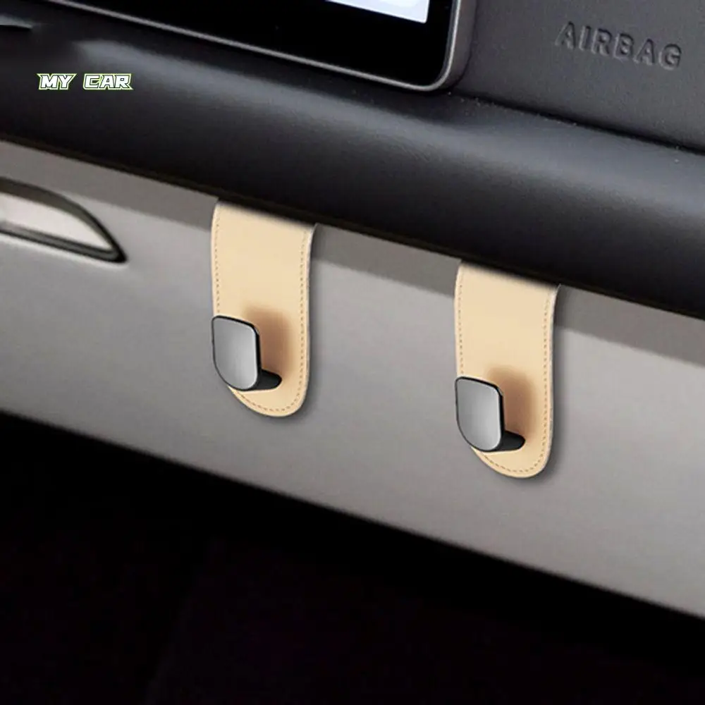 

Removable Glove Box Hook Hands-free Easy To Install Auto Handbag Organizer Single Hook Space Saving Car Seat Hanger Clip Purses
