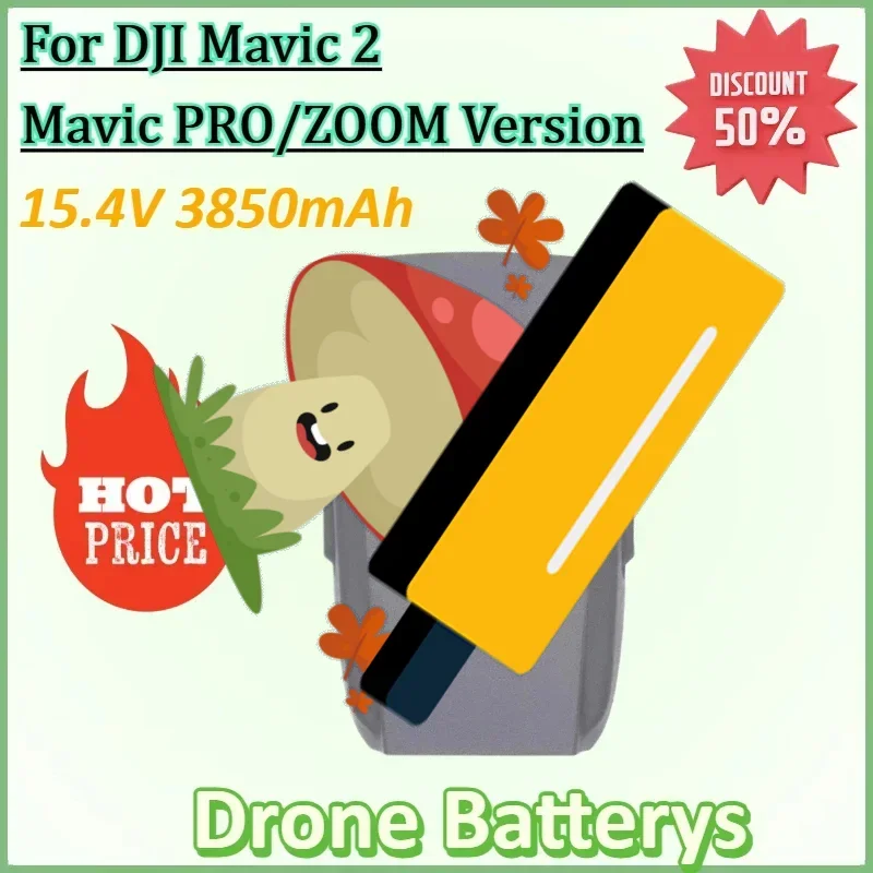 

15.4V 3850mAh Drone Batterys for DJI Mavic 2 Mavic PRO/ZOOM Version Drone Intelligent Flight Rechargeable Batteries Accessories