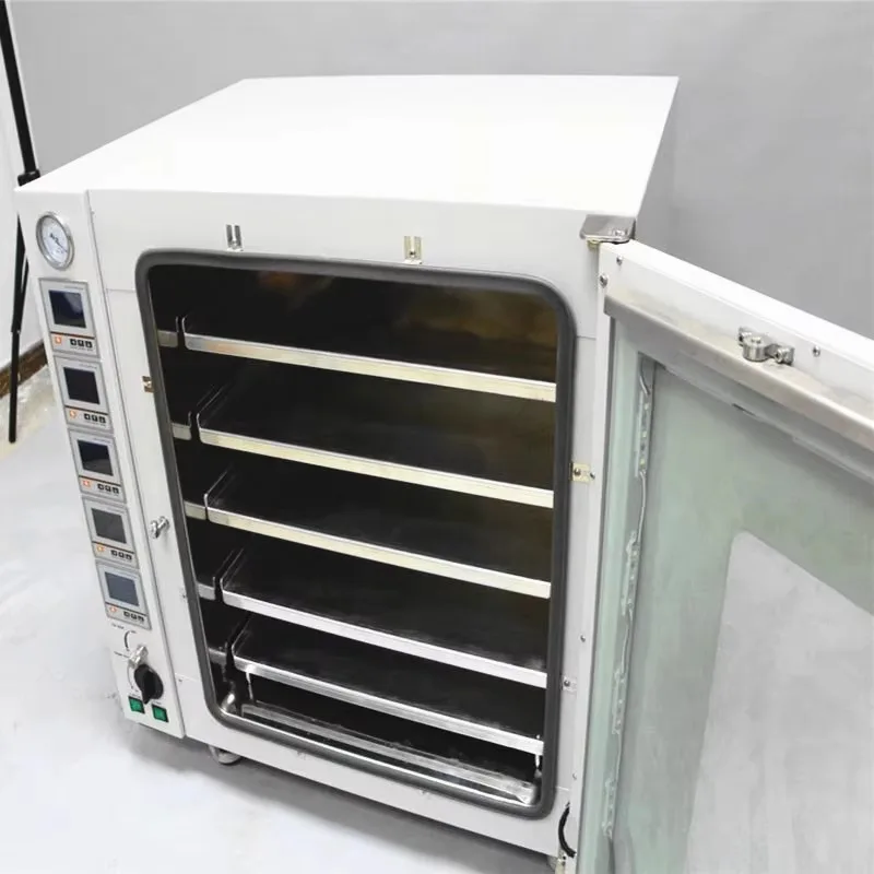 Forno de secagem a vácuo de laboratório de 210 litros