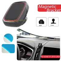 Magnetic Car Phone Holder For Ford EDGE ST 2015-2021 GPS Strong Magnet Mount Bracket With Base Interior Accessories