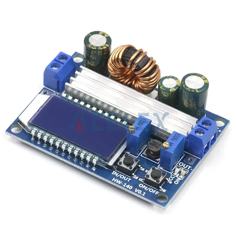 35W DC 5.5-30V ila 0.5-30V Dijital LCD Ekran Otomatik Yükseltme aşağı Buck Boost Dönüştürücü Güç Kaynağı Modülü Ayarlanabilir Kurulu