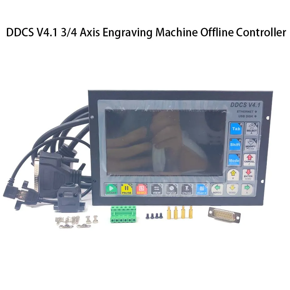 DDCSV4.1 Standalone Motion Controller Offline Controller Support 3Axis 4Axis USB CNC Controller Interface