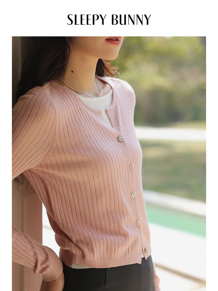 Women 2-in-1 Knitted Base Shirt Spring 2025 Slim Fit Stretchy Short Top Layered Design Casual Elegant Double-Layer Pullover