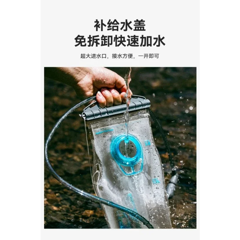 Outdoor Hiking TPU Drinking Bag Mountaineering Riding Portable Sports Soft Backpack Water Storage Bag 2L