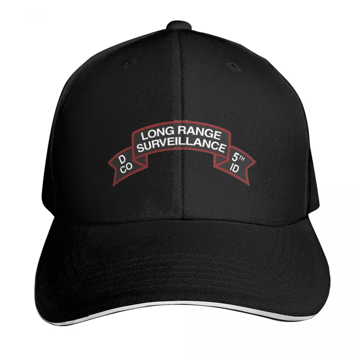 5th Infantry Division Long Range Surveillance Detachment 1988-1992 Baseball Cap Men Women Casual Summer Sport Sun Cap