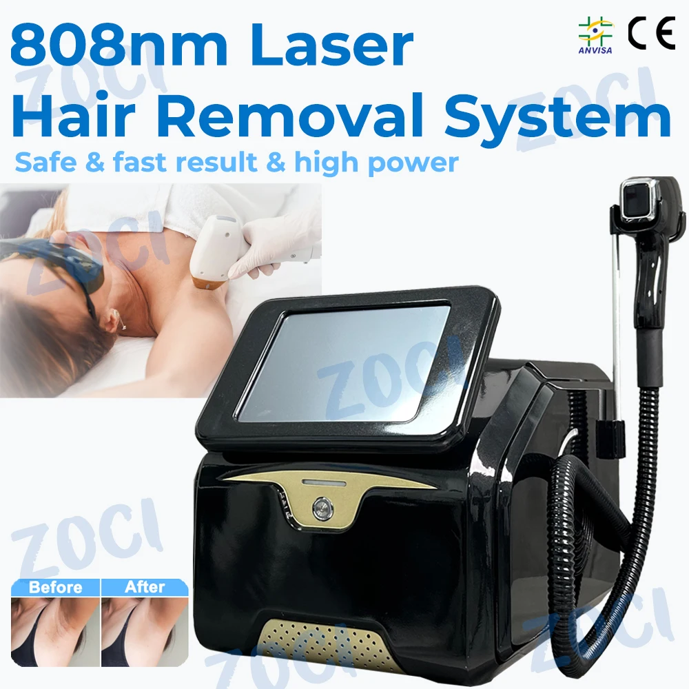 Sistema de depilación permanente con láser de diodo 808