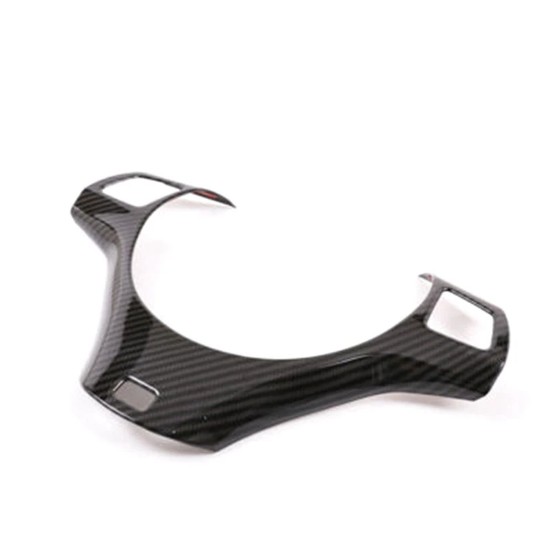 For BMW 3 Series E90 E92 E93 M3 With Hole Steering Wheel Sticker Real Carbon Fiber To Change The Decorative Frame Cover