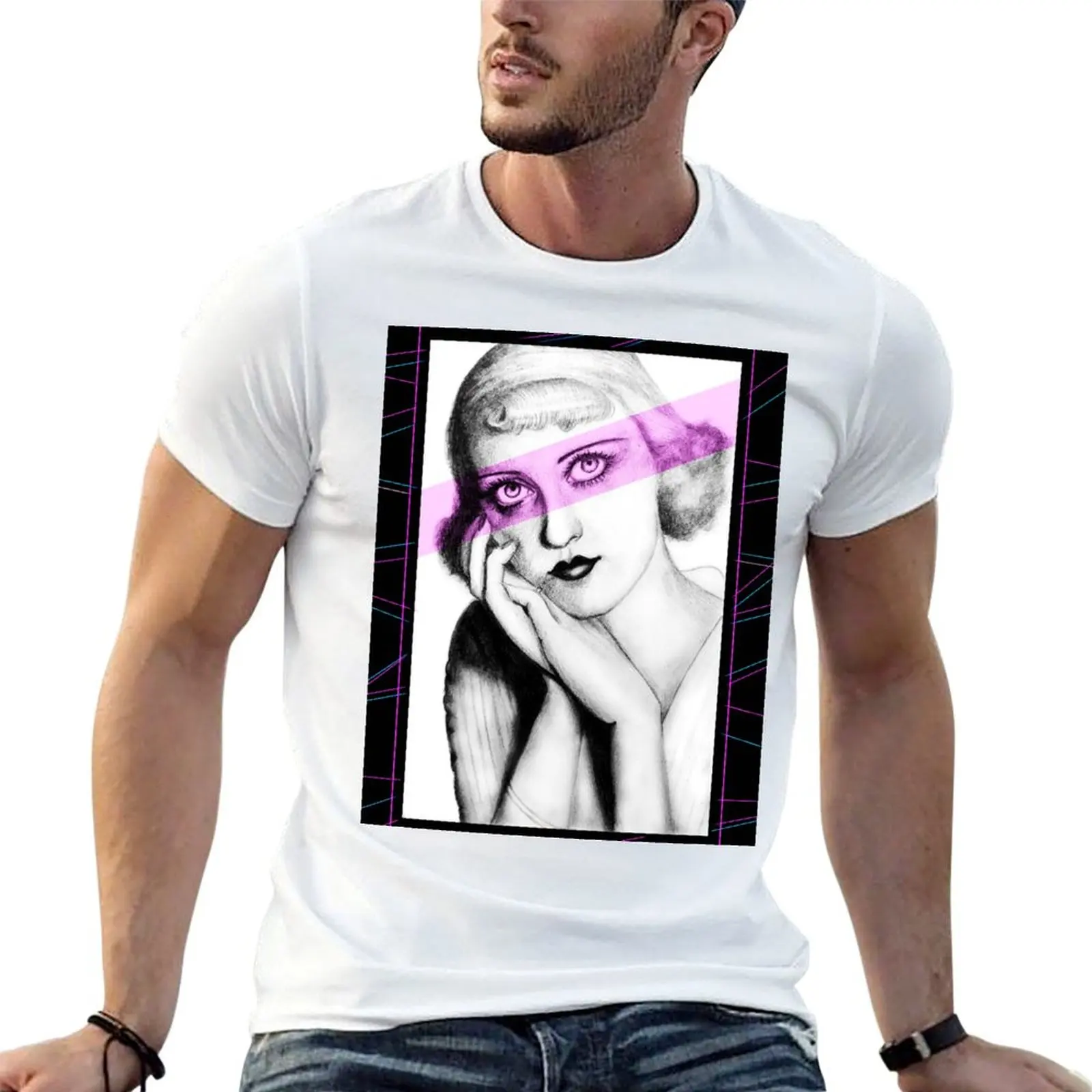 

man shirts t T-Shirt shirt t for man Bette Eyes cotton men Davis