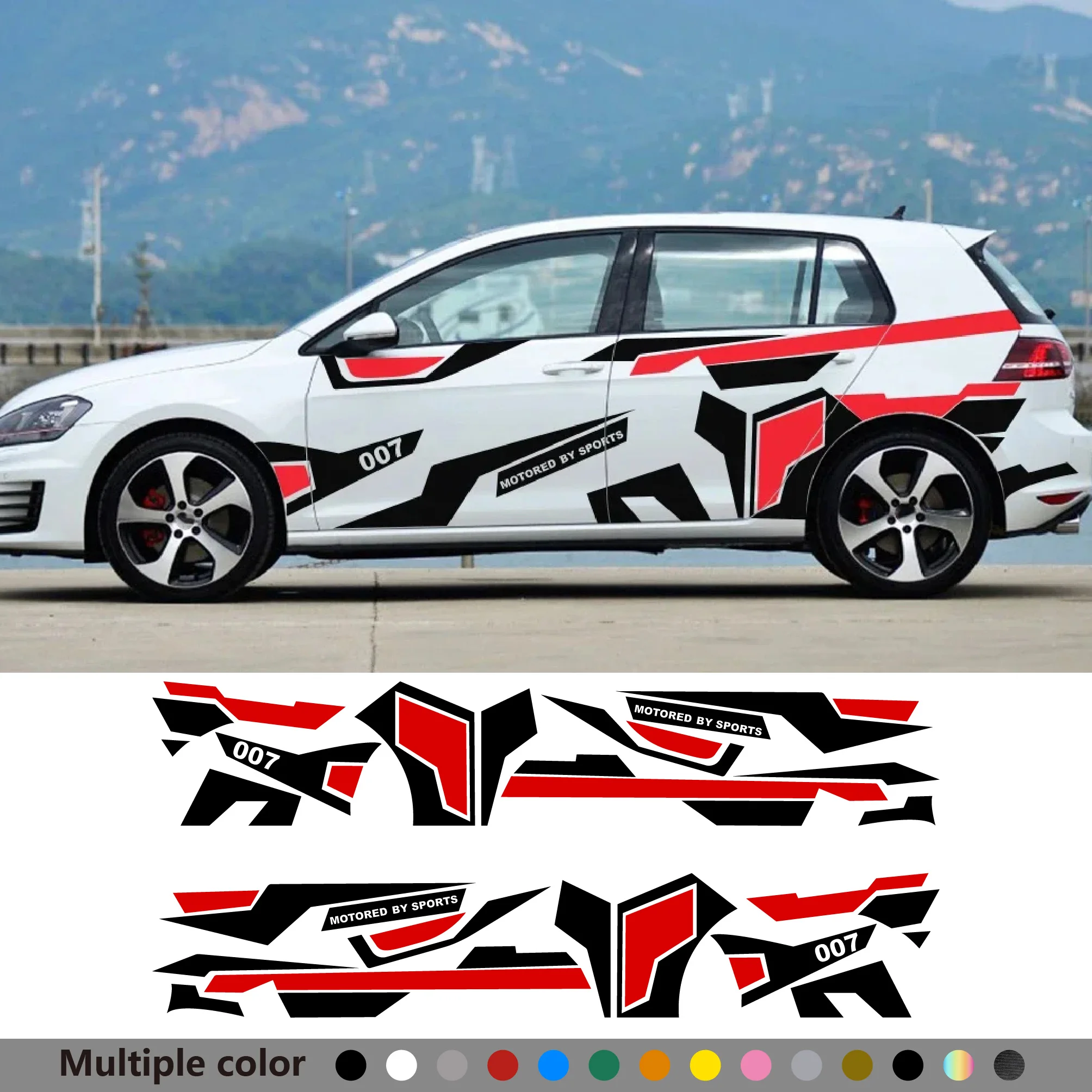 

Наклейки для кузова автомобиля Volkswagen, BMW, Ford, Skoda, Subaru Tesla для Volvo и Toyota Suzuki, самодельный декор, автомобильные аксессуары, виниловая пленка, наклейки