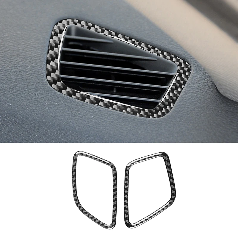 

Car Air Vent Outlet Decor Cover Sticker for BMW F25 F26 X3 X4 2011-2016 Auto Interior Accessories Carbon Fiber