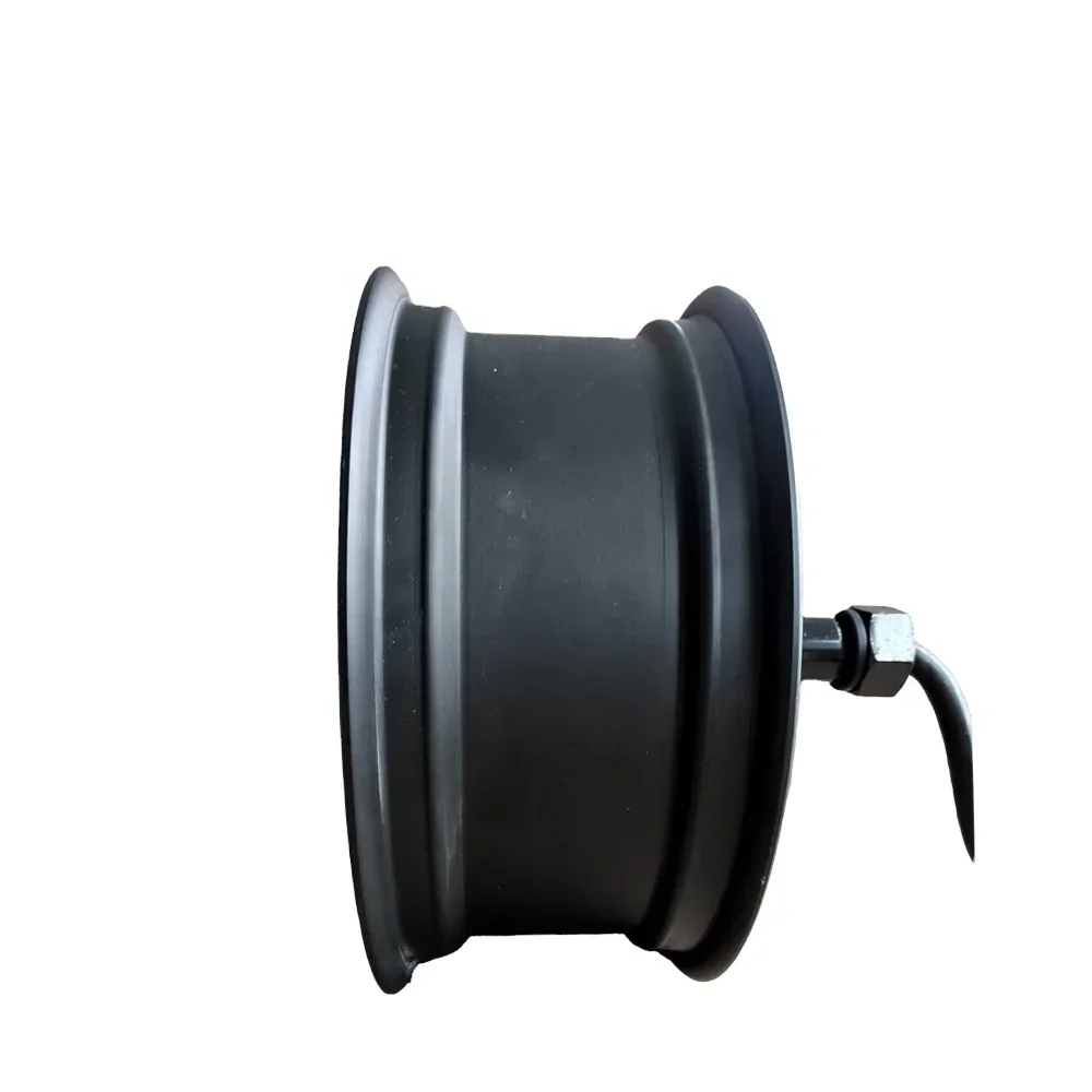 

A Clearance Sale QS Motor 12*5.0inch 5000W V4 96V 95kph Single Shaft In-Wheel Hub Motor For Electric Motorcycle E-tricycle