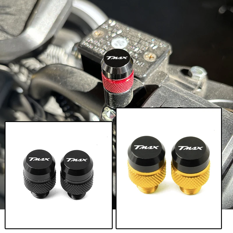 Fit For Yamaha TMAX530 TMAX560 TMAX 530 560 SX DX Tech Max Hot Mototcycle Accessories M10*1.25 Mirror Hole Plugs Screws Bolts