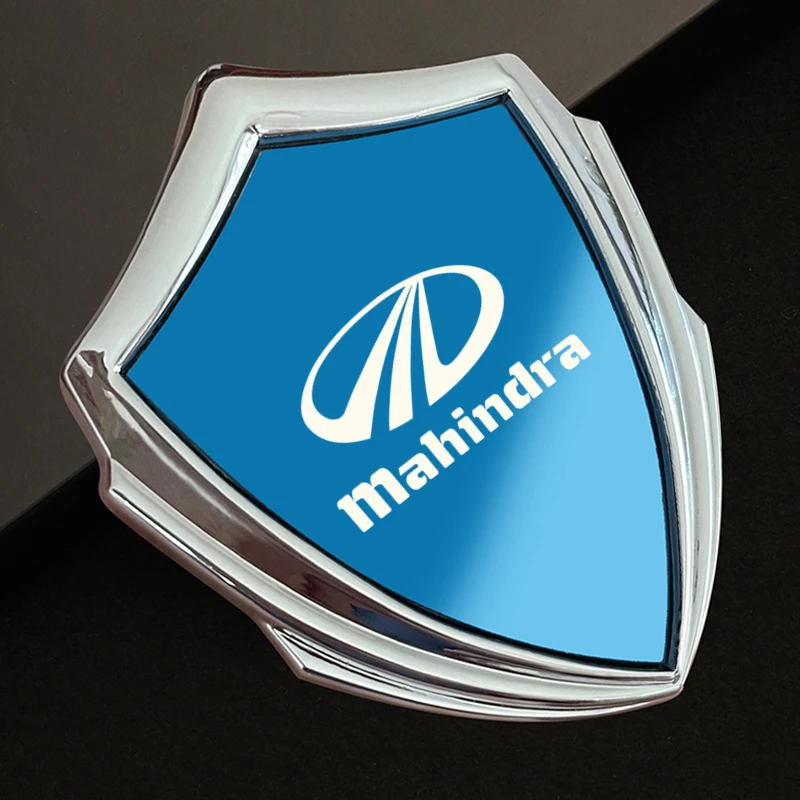 auto accessory 3D metal accsesories car stickers for Mahindra kuv100 xuv300 tuv300 mahindra pik up 4x4