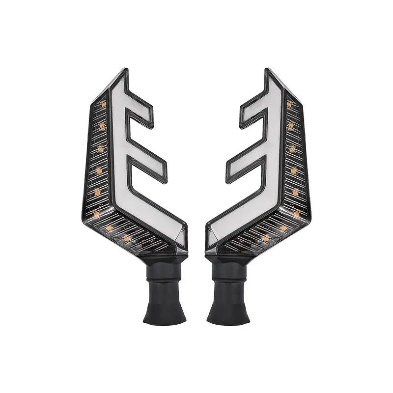 Angel Wings 12V LED إشارة الانعطاف - ضوء فرامل الدراجة النارية
