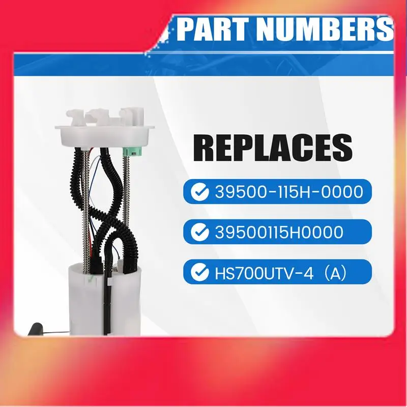 

Electric Fuel Pump For Hisun 400 500 700 800 UTV ATV 39500-115H-0000-M54K