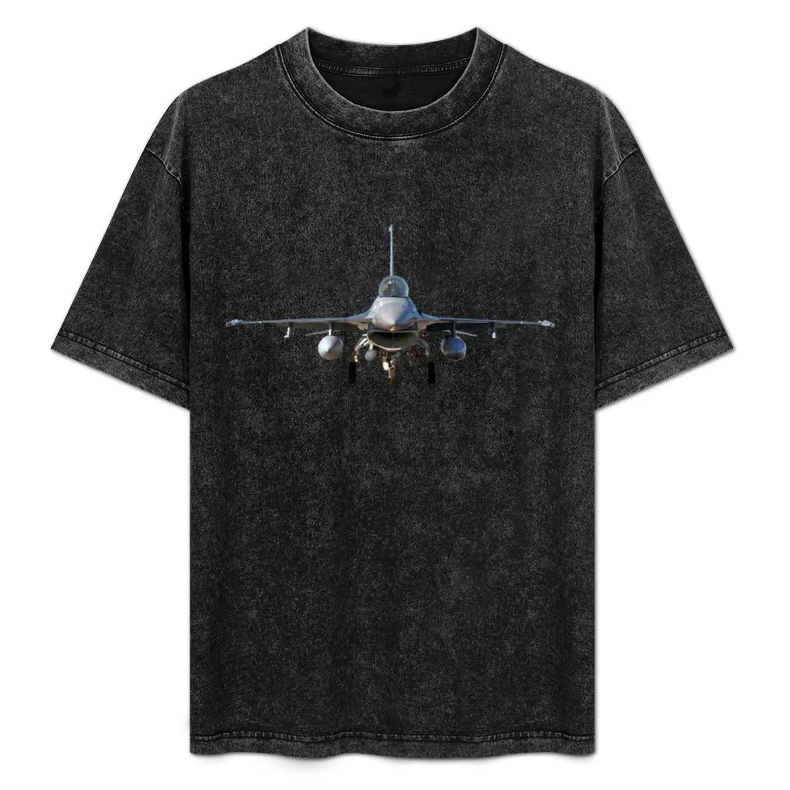 

F-16 T-Shirt Anime t-shirt vintage graphic tee funny shirt cotton fitted t shirts for men