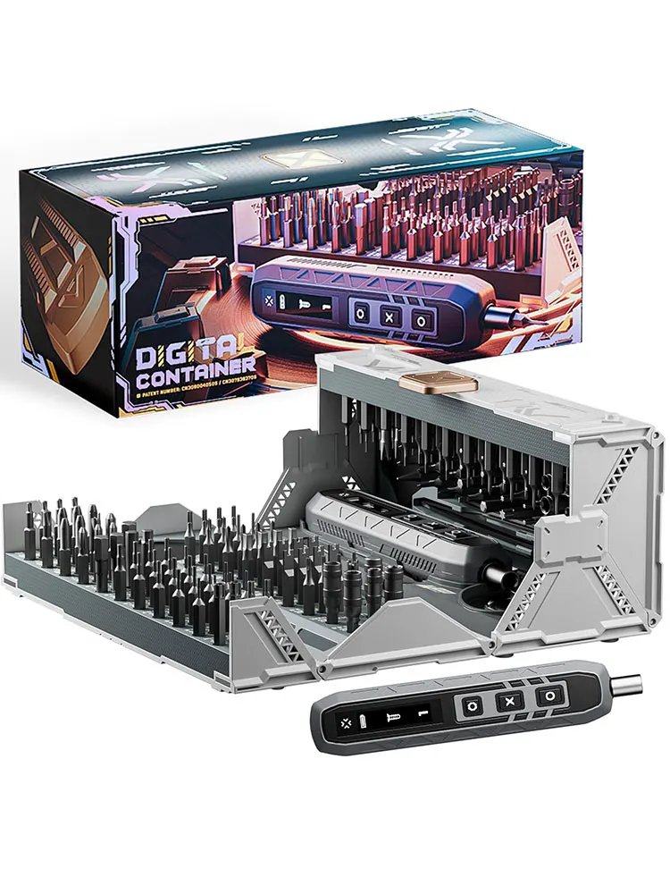 180 In 1 Precisie Elektrische Schroevendraaierset 3 Koppelmodi Met 160 Magnetische Bits Draadloze Reparatiekit Voor iPhone Pc-Camera - afbeelding 2