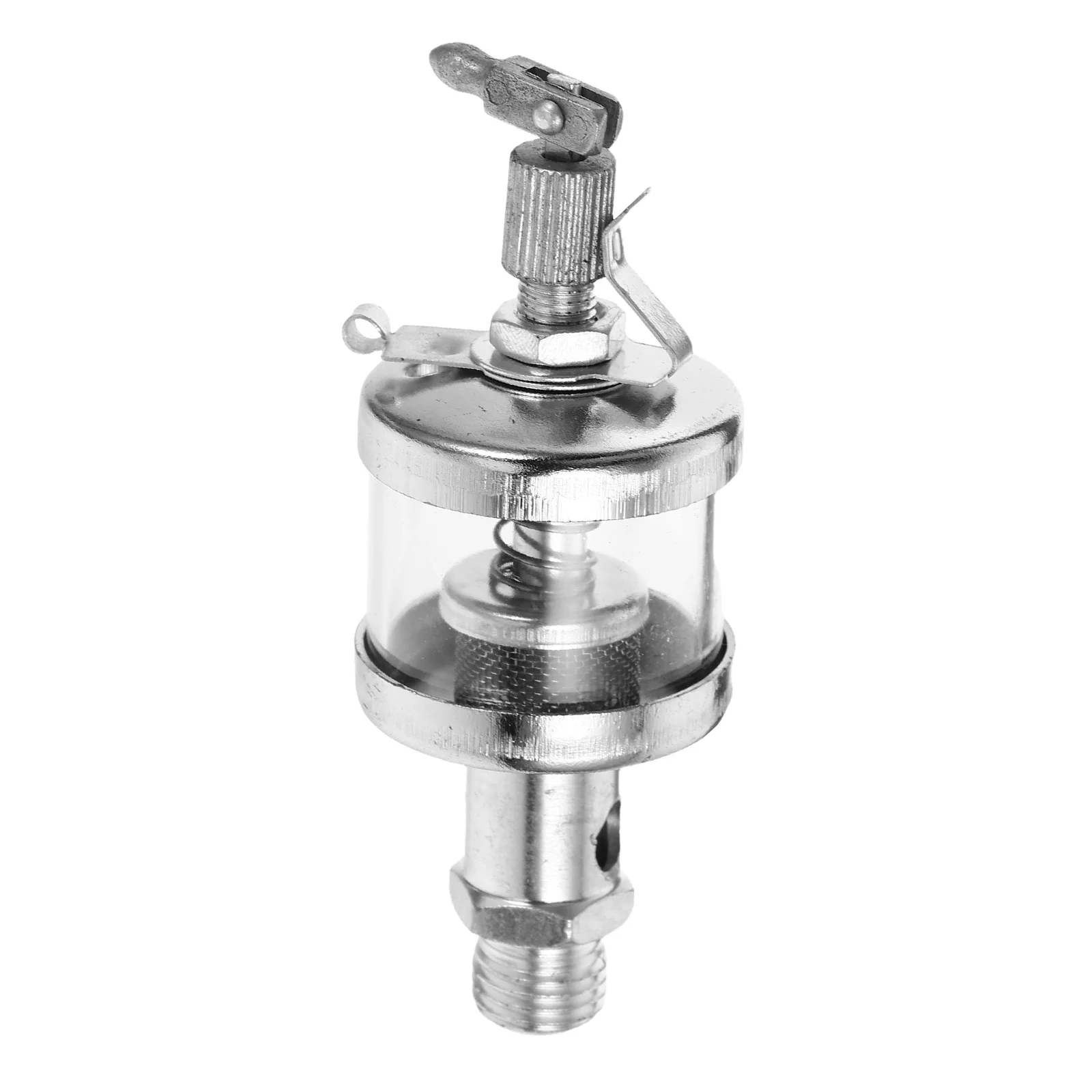 

High Pressure Grease Cup Needle Valve Manual Injector Nozzle 25Cm Silver Smooth Leak-Proof Design For Precision
