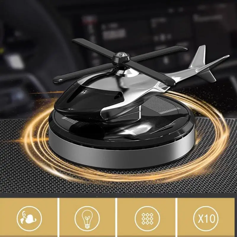 Solar Car Aromatherapy Diffuser Helicopter Rotating Solar Aromatherapy Diffuser Rotating Solar Aromatherapy Oil Diffuser Natural