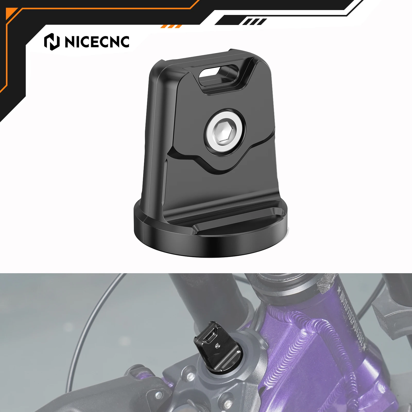 

NICECNC For Surron light bee X S L1E 2024 2025 Segway X 160 X260 Sur-Ron Key Cover Case Keychain Holder Electrical Motorbike