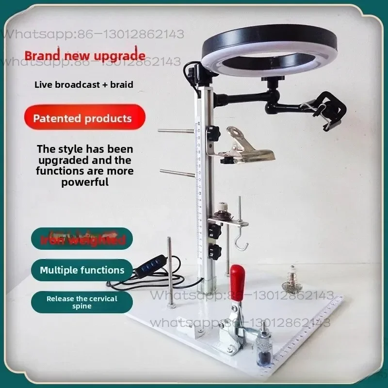 New Multifunctional Hand Knitter, Fixed Frame, Braiding Tool Bracket