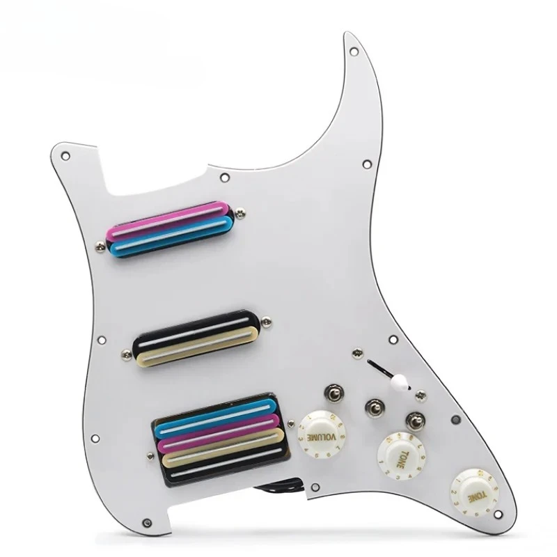 SSH High Output Loaded Prewired Scratchplate Coil Splitting 2 Mini Humbucker with Coil Pickup Electric Guitar Pickguard