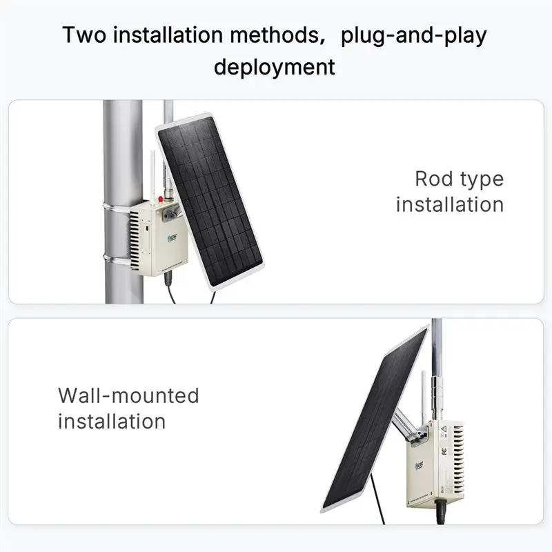 T21C Meshtower V2 30Dbm For Meshtastic Outdoor Solar Panel BLE Lora Node NRF52840 3X 2800Mah Lithium Battery IP65 No GPS
