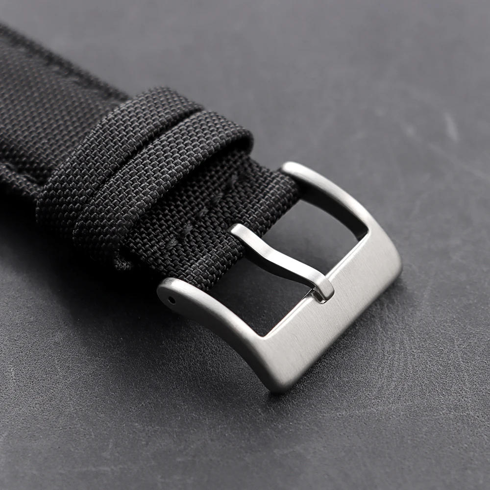 20mm 22mm Segeltuch-Nylon-Uhrenarmband für Omega, Seiko, Rolex Sportgürtel Schnellverschluss Universelles Zweiseitiges Nylon-Armband – Detail 21