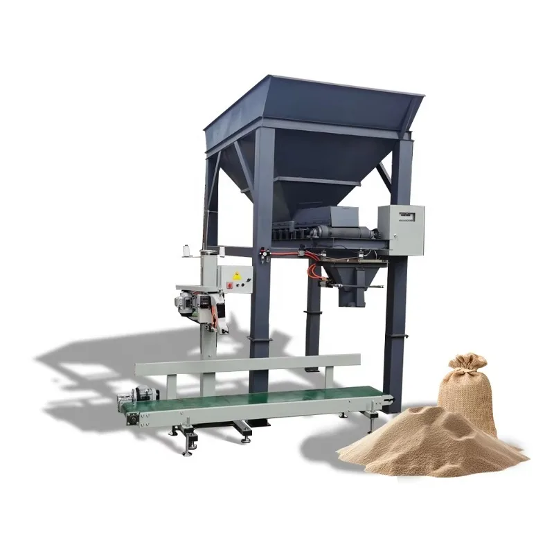 

Particle Single Head Weighing Packing Machinery Automatic 50kg Sand Bags Filling Packaging Machine