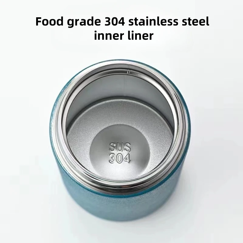 كوب ترمس بسعة كبيرة 350 مللي كوب ترمس من الفولاذ المقاوم للصدأ كوب قهوة حراري قارورة مفرغة معزولة زجاجة ماء ساخن خالية من مادة BPA