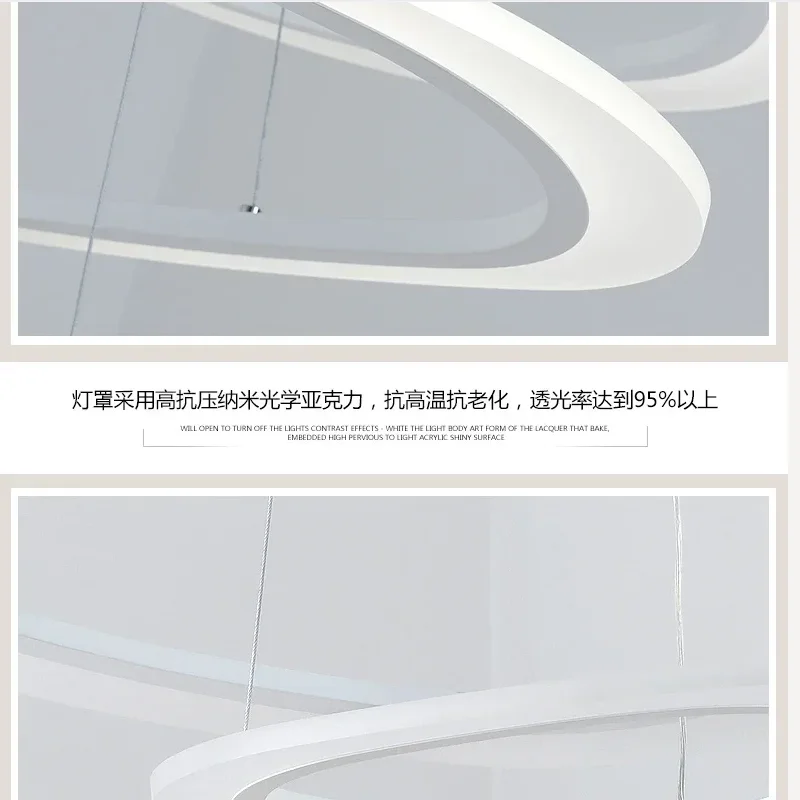 

creative bed fixtures Dining Pendant Lights Modern LED living room suspended lamps Nordic restaurant hanging lights