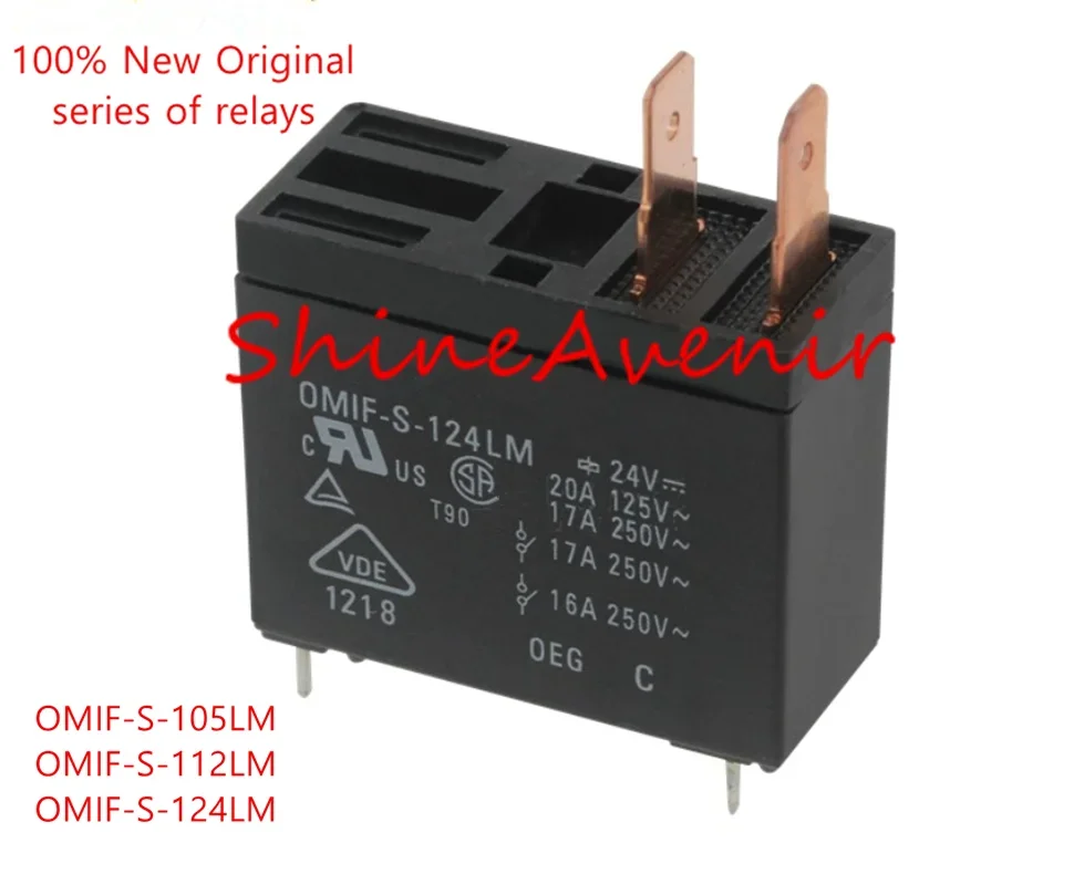 15pcs OMIF-S-105LM  OMIF-S-112LM  OMIF-S-124LM  5V 12V 24V Full series of relays, 100% original