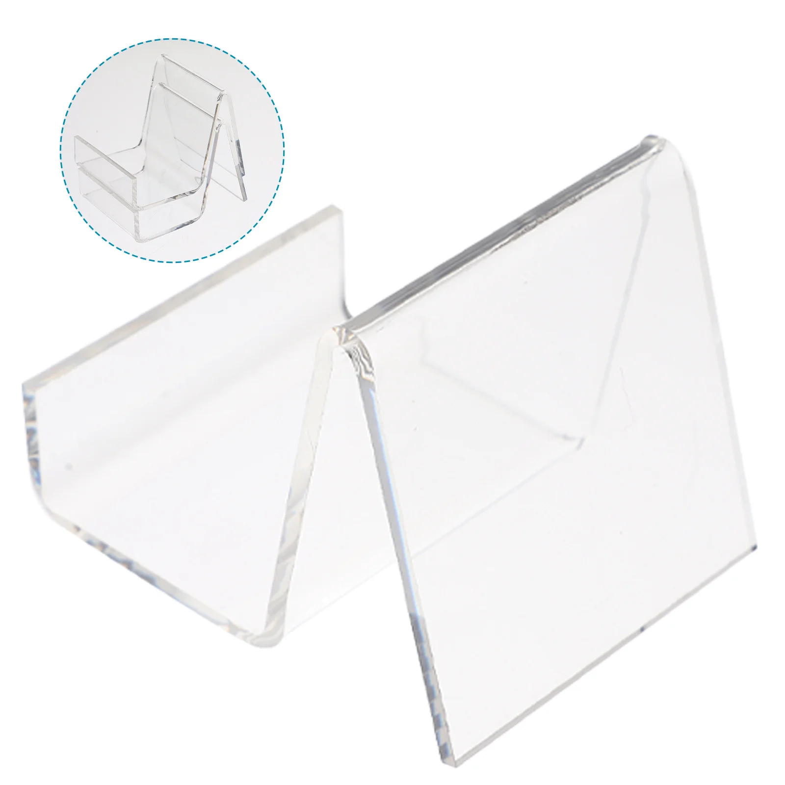 

6Pcs Acrylic Headset Organizer Display Stand Multifunctional Phone Earphone Rack Portable Compact Scratch-Resistant