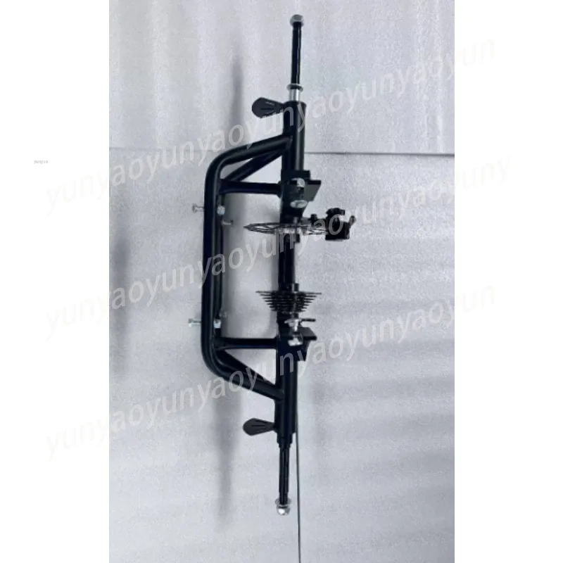 Senior Pedal Trike Rear Axle Set Spoke Wheel Hub Assembly Cargo Tricycle Replacement Spare Parts