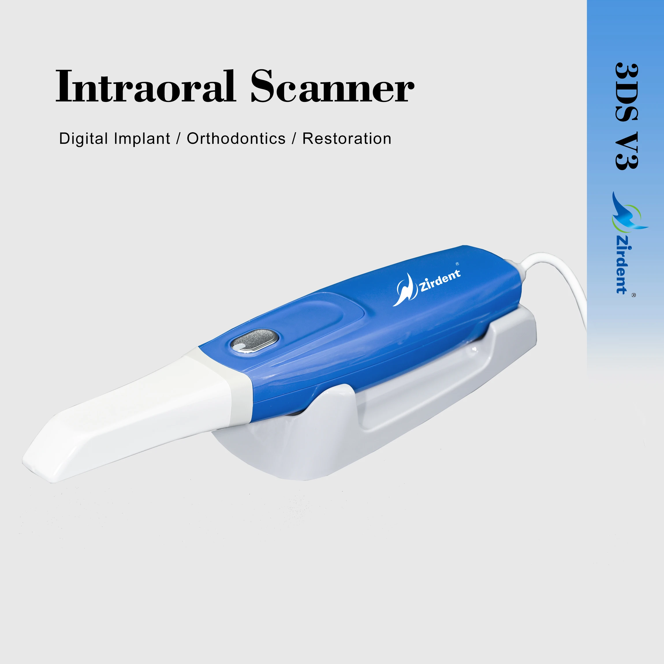 Professional 3DS-V3 Electricity-Powered Medical Grade Plastic Intra Oral Camera Digital Dentist 3D Scan