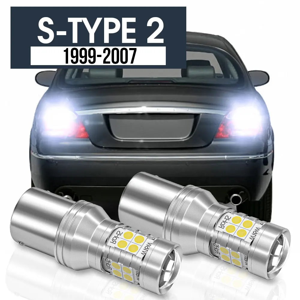 

2pcs LED Backup Light Reverse Lamp Canbus Accessories For Jaguar S-TYPE S TYPE 2 1999-2007 2000 2001 2002 2003 2004 2005 2006