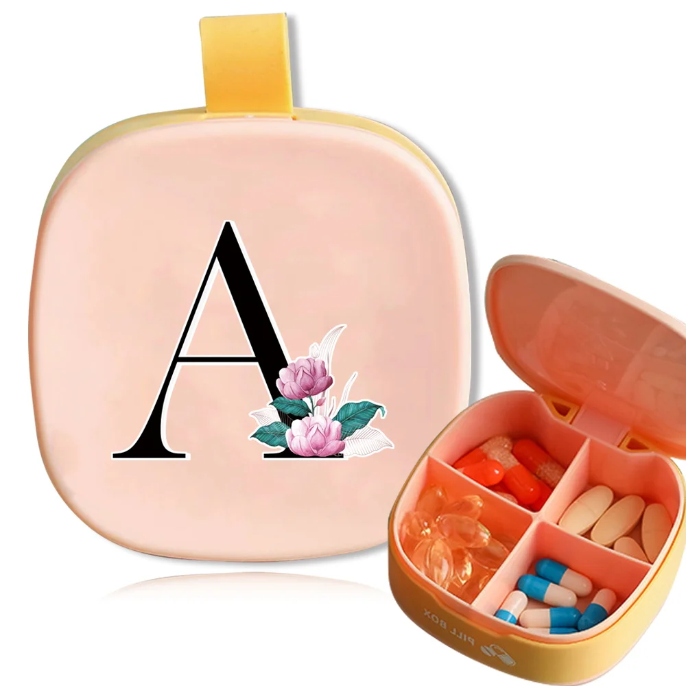 Portable Medicine Box Organizer Travel Pill Case Dispenser Medicine Storage Containers Carring For Pills Vitamins Fish Oil