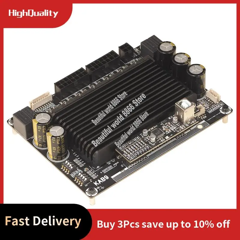 

CONFIGURABLE 8 X 50W USB CODEC AUDIO AMPLIFIER BOARD 6.1, 4.2, 4.0 INPUT- For KIOSK KAB9-A86G