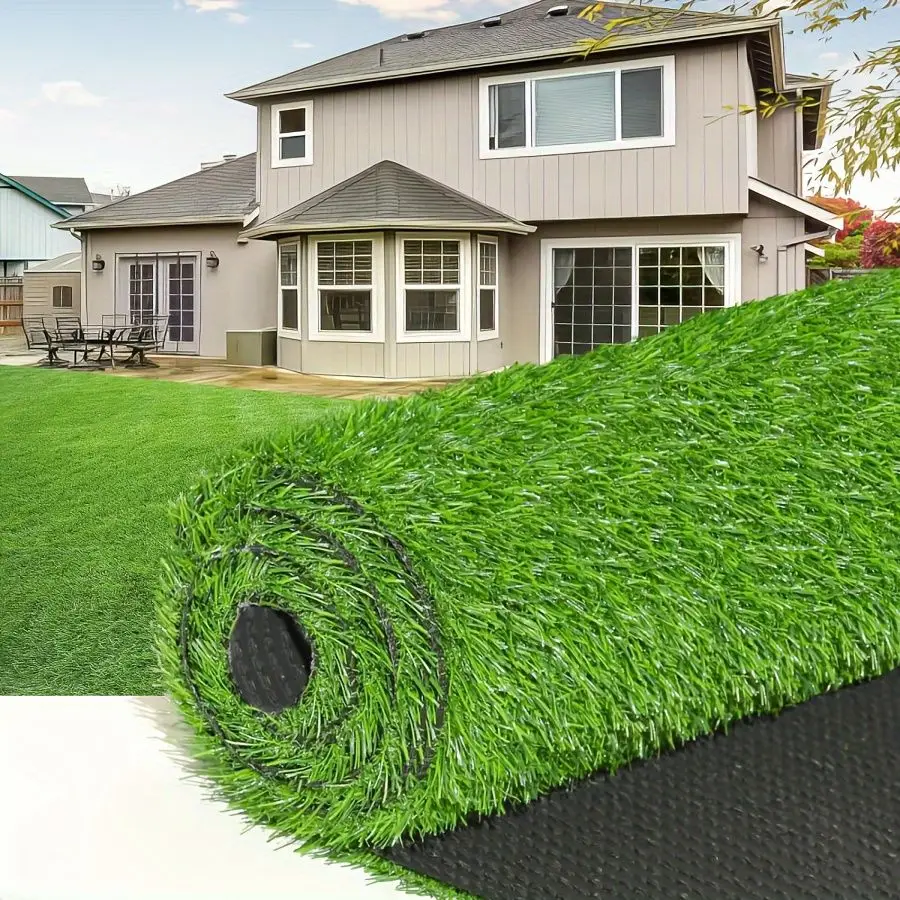 

1PC artificial turf realistic synthetic mat, professional dog mat large grass outdoor carpet terrace pet lawn, artificial carpet