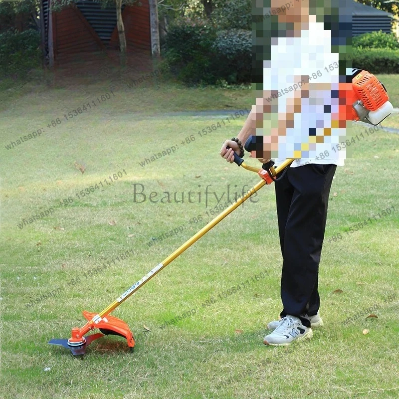 brush cutter two-stroke side-mounted lawn mower multi-function high-power lawn mower