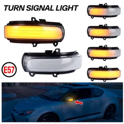 Car LED Dynamic Turn Signal Indicator Sequential Side Mirror Light For Toyota-COROLLA SED ZRE15 2010-2013 REIZ AURIS Scion