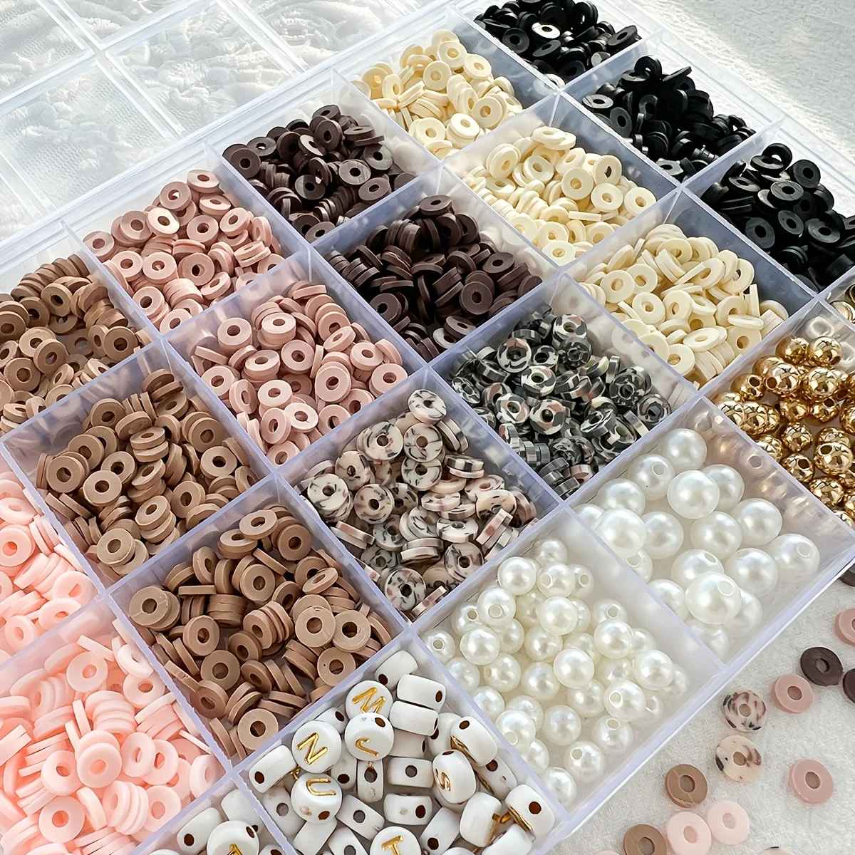 2000 Adet Pembe ve Kahverengi - Jewelry Making Course incelemesi ve fiyatı