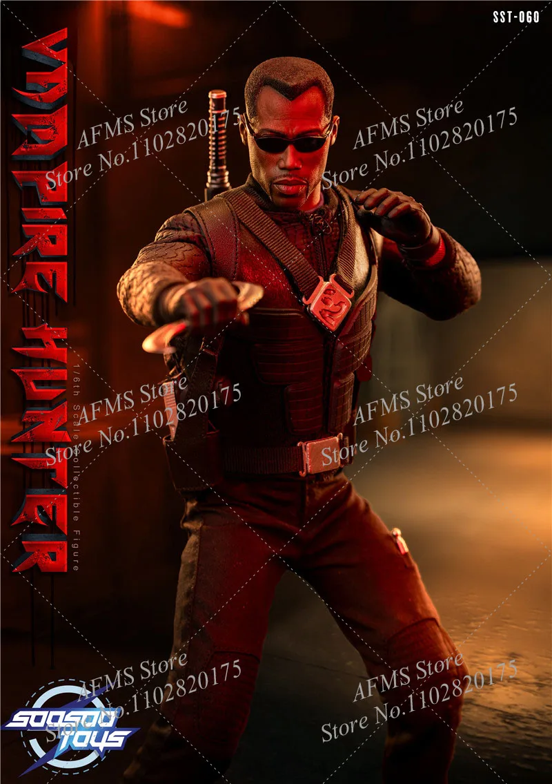 Soosootoys SST-060 Sammlerfigur im Maßstab 1:6, Blade Warriors Vampire Warrior, komplettes Set, 12-Zoll-Männer-Soldat-Actionfigurenmodell