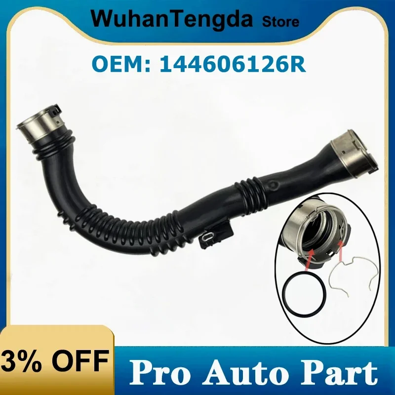 144606126R Intercooler Tuborcharger Air Intake Duct Pipe for Renault Trafic Opel Vivaro 1.6