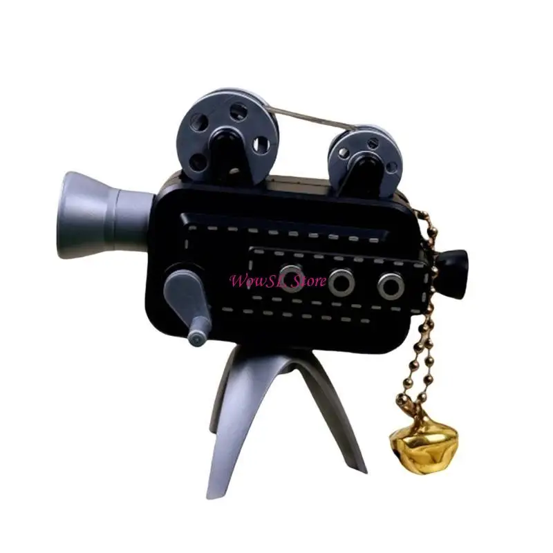 Retro Miniature Film Projectors Keychains Keyring for Parties and Gatherings HX5E