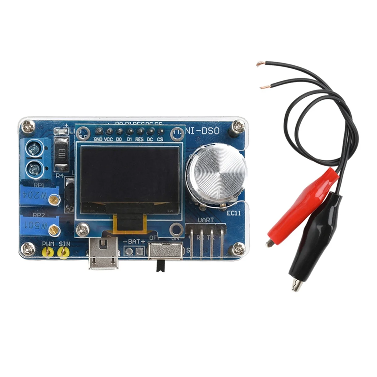 AA98 DIY Mini Digital Oscilloscope Kit STC8K8A Microcontroller Electronic Soldering Practice Loose Parts