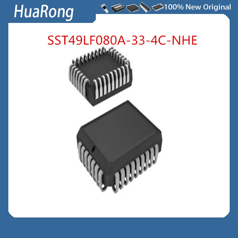 5PCS/LOT      SST49LF080A-33-4C-NHE     SST49LF080A    49LF080A     49LF080A-33-4C-N      PLCC32